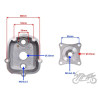 GŁOWICA CYLINDRA DO DERBI APRILIA 2006 70 CC WODA