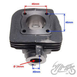 CYLINDER DO SUZUKI ADDRESS TGB 50ccm