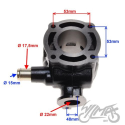 CYLINDER DO SUZUKI KATANA LC 41,00 BEZ GŁOWICY