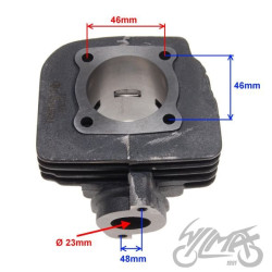 CYLINDER DO SUZUKI ADDRESS 70 47mm