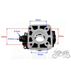 CYLINDER DO SUZUKI RMX SMX 50 41 mm