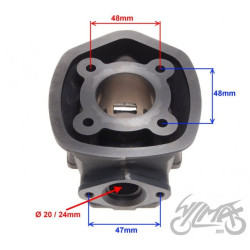 CYLINDER DO PIAGGIO LC 50 40,00