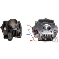 CYLINDER + GŁOWICA 70 CC 4T CZOPER
