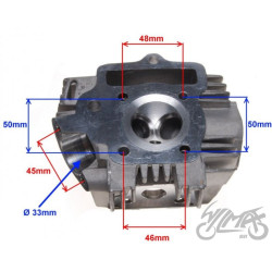 GŁOWICA CYLINDRA 70 CC 4T CZOPER
