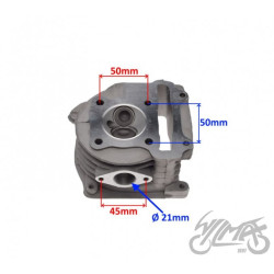 GŁOWICA CYLINDRA 80 CC 4T DUŻE ZAWORY WILGA VAPOR