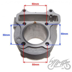 CYLINDER 90 CC 4T WILGA I INNE 51,00 mm