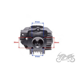 GŁOWICA CYLINDRA CROSS 125 CC 55,00mm 4T