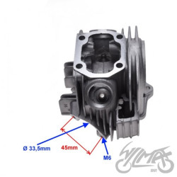 GŁOWICA CYLINDRA CROSS 125 CC 55,00mm 4T