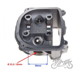 GŁOWICA CYLINDRA 150 CC 57,40 mm 4T Z ZAWORAMI