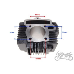 CYLINDER DO CROSS 125 4T 52,40