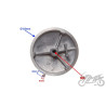 POKRYWA GŁOWICY CYLINDRA LEWA 125 CCM CROSS 4T