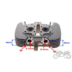 GŁOWICA CYLINDRA DO JIALING 250 CC 2-TŁOKI 4T