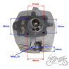 GŁOWICA CYLINDRA LONCIN 125 CC 4T