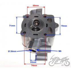 GŁOWICA CYLINDRA LONCIN 150 CCM 4T WODA