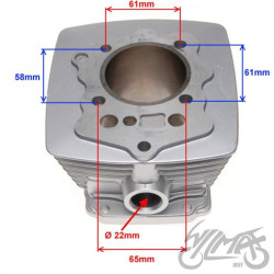 CYLINDER DO LONCIN 200 2 4T 63,00