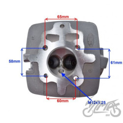 GŁOWICA CYLINDRA DO LONCIN 200 2 4T wer. B 63,00