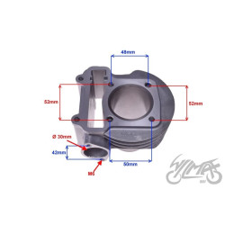 CYLINDER DO WH100 50,00 mm KPL