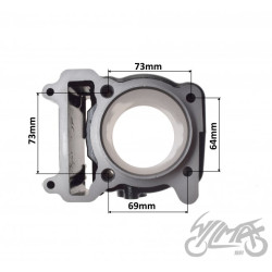 CYLINDER DO YAMAHA XMAX 250 96-03 69,00 mm