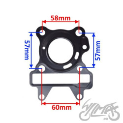 USZCZELKA CYLINDER DO YAMAHA AEROX OVETTO 50CC