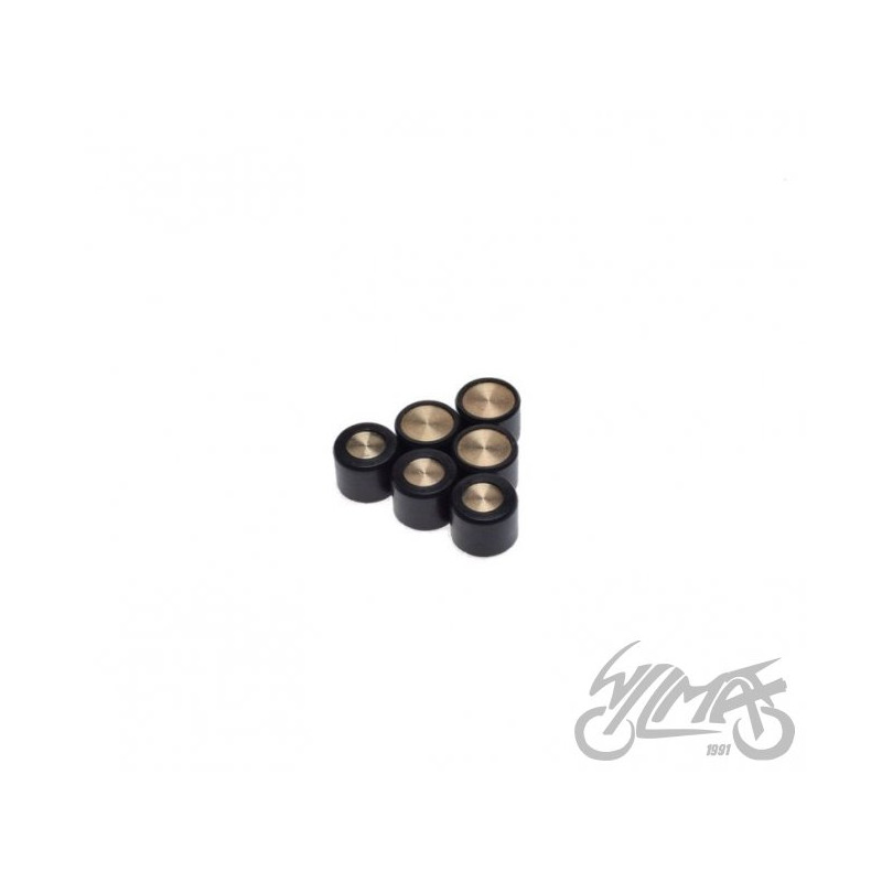 ROLKI WARIATORA 15X12 12G DO YAMAHA PEŁNE