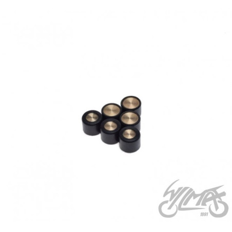 ROLKI WARIATORA 15X12 12G DO YAMAHA PEŁNE