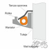 ROLKI WARIATORA 16x13 6,0G KSZTAŁT D 4T