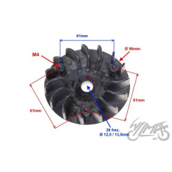 TARCZA ZEWNĘTRZNA WARIATORA DO SUZUKI AG 50, V 100