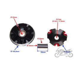 WARIATOR DO SUZUKI AG 50 TUNING