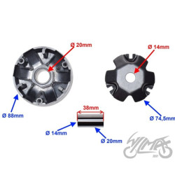 WARIATOR DO HONDA TACT 50