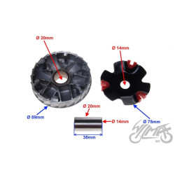 WARIATOR DO HONDA TACT 50 TUNING