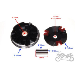 WARIATOR DO YAMAHA JOG 50 TUNING