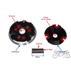 WARIATOR DO YAMAHA JOG 90 TUNING