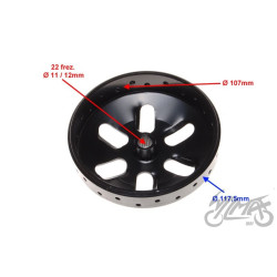DZWON SPRZĘGŁA TUNING SKUTERY 4T R-VENT 107mm