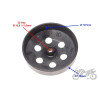 DZWON SPRZĘGŁA DO HONDA DIO 107,4mm