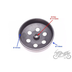 DZWON SPRZĘGŁA DO YAMAHA MBK BOOSTER 107 MM