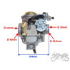 GAŹNIK ATV250 WERSJA 1 KOD SILNIK - 172MM