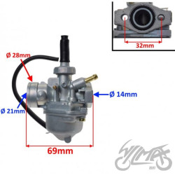 GAŹNIK DO HONDA PC 50
