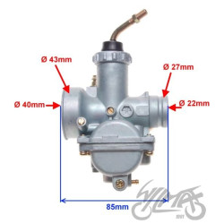 GAŹNIK FORCE-1 ALUMINIUM