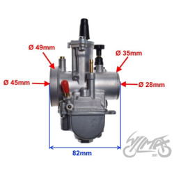 GAŹNIK 28 mm TUNING 150CC-350CC