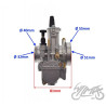 GAŹNIK 32 mm TUNING 150CC-350CC