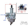 GAŹNIK PZ26 DO JUNAK ZIPP ROMET 125ccm