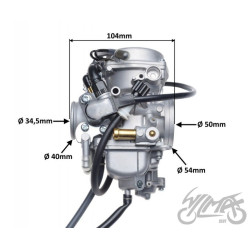 GAŹNIK KPL DO HONDA SHADOW SPIRIT 750