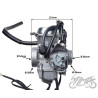 GAŹNIK KPL DO HONDA RANCHER 400