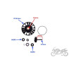 POMPA CIECZY DO GILERA RUNNER BEVERLY 125/180/200