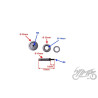 POMPA CIECZY DO APRILIA LEONARDO 99/01 ST 250 01