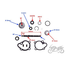 POMPA CIECZY DO KYMCO DINK 125/150 CHIOCCIOLA 00/0