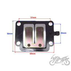 MEMBRANA DO YAMAHA 2JA BWS 50