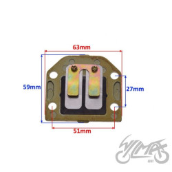 MEMBRANA DO YAMAHA 27V