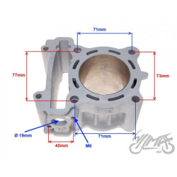 CYLINDER DO YAMAHA YZF 125R 62,00 MM CERAMICZNY WM