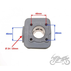 CYLINDER DO PIAGGIO 50 40,00 CERAMICZNY WM